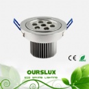 7*1w led down light