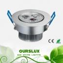 3*3w led down light