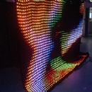 led video curtain